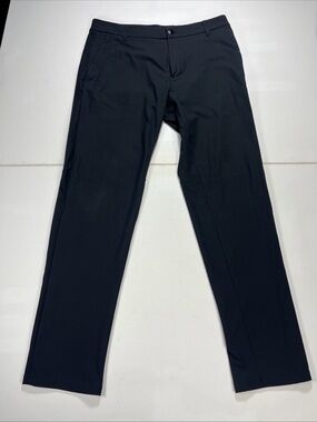 Lululemon Commission Pants Black ABC Warpstream Slim Fit Men’s 32x31